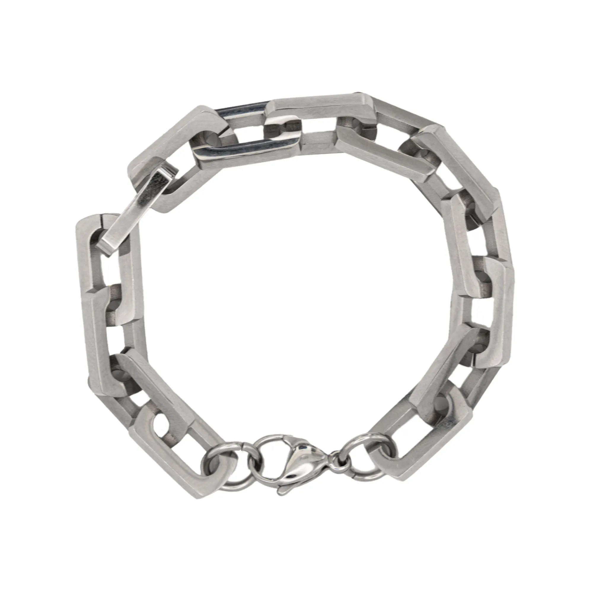 10MM Chunky Bracelet - Silver