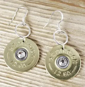 12 Gauge Shotgun Dangle Earrings Remington