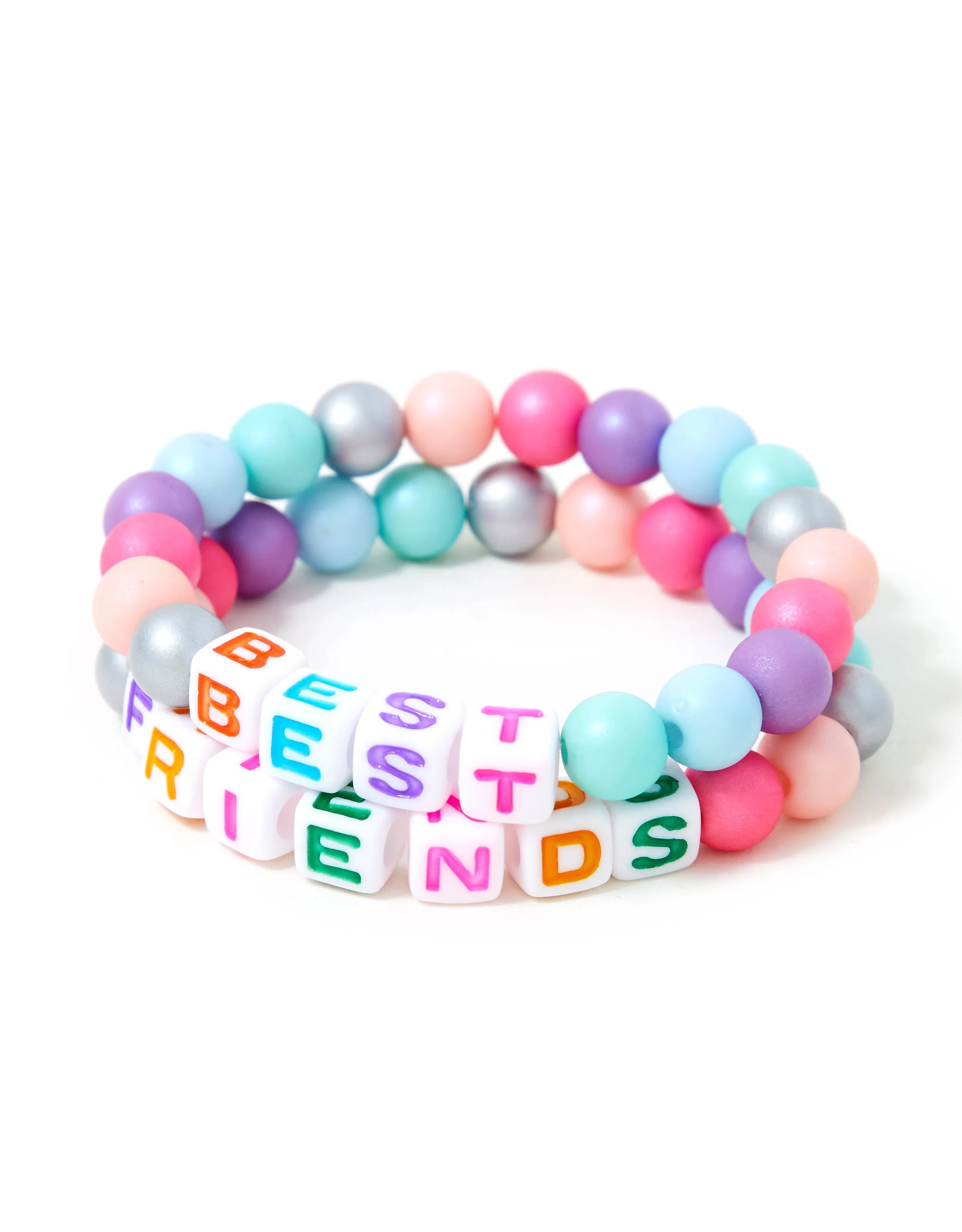 Accessorize Girl Bff Beaded Bracelet Pack