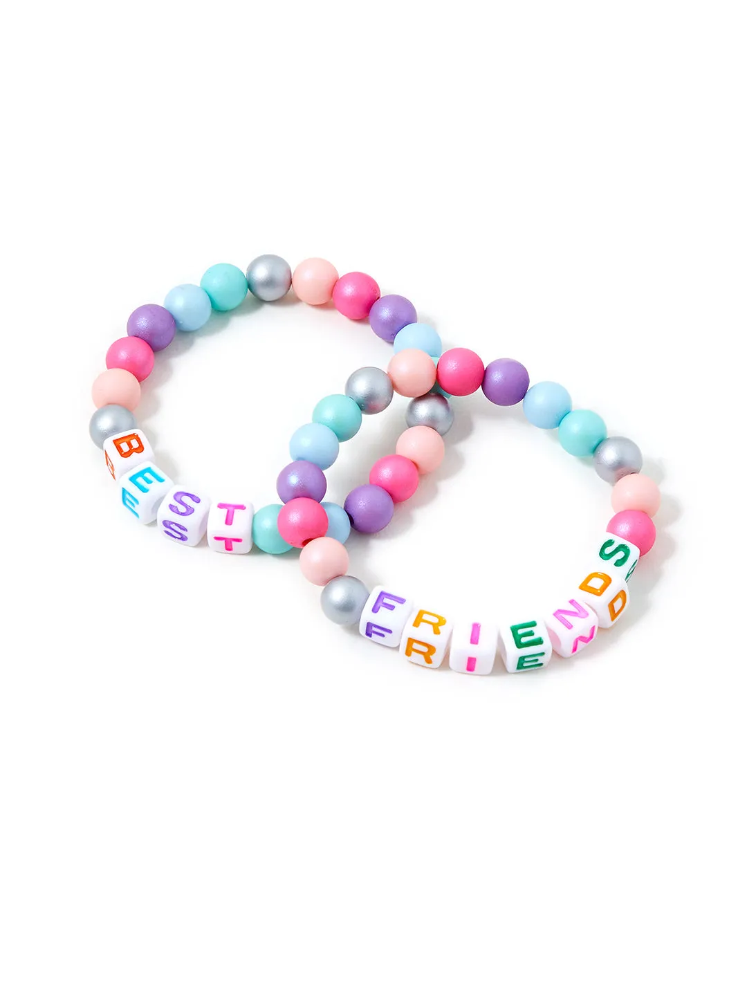 Accessorize Girl Bff Beaded Bracelet Pack