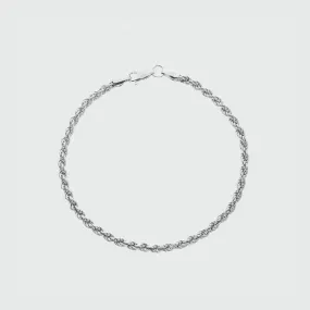 Alhambra Sterling Silver Rope Bracelet