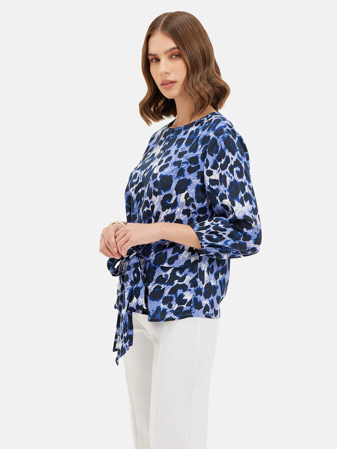 ARIA PRINTED TOP