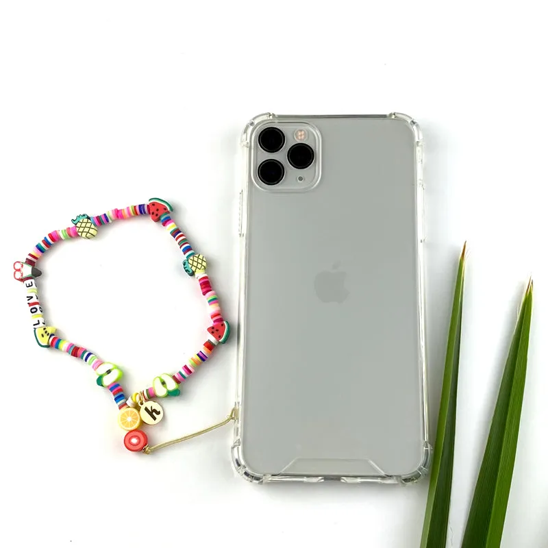 Beaded Phone Strap - Love