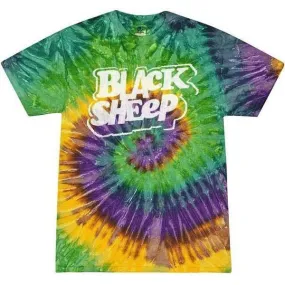 Black Sheep 80s Tee Mardi Gras Tie Dye