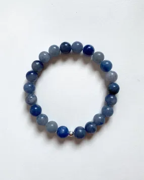 Blue Aventurine Beaded Bracelet