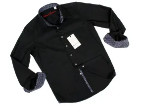 Boy's Sport Shirt 23627 Black