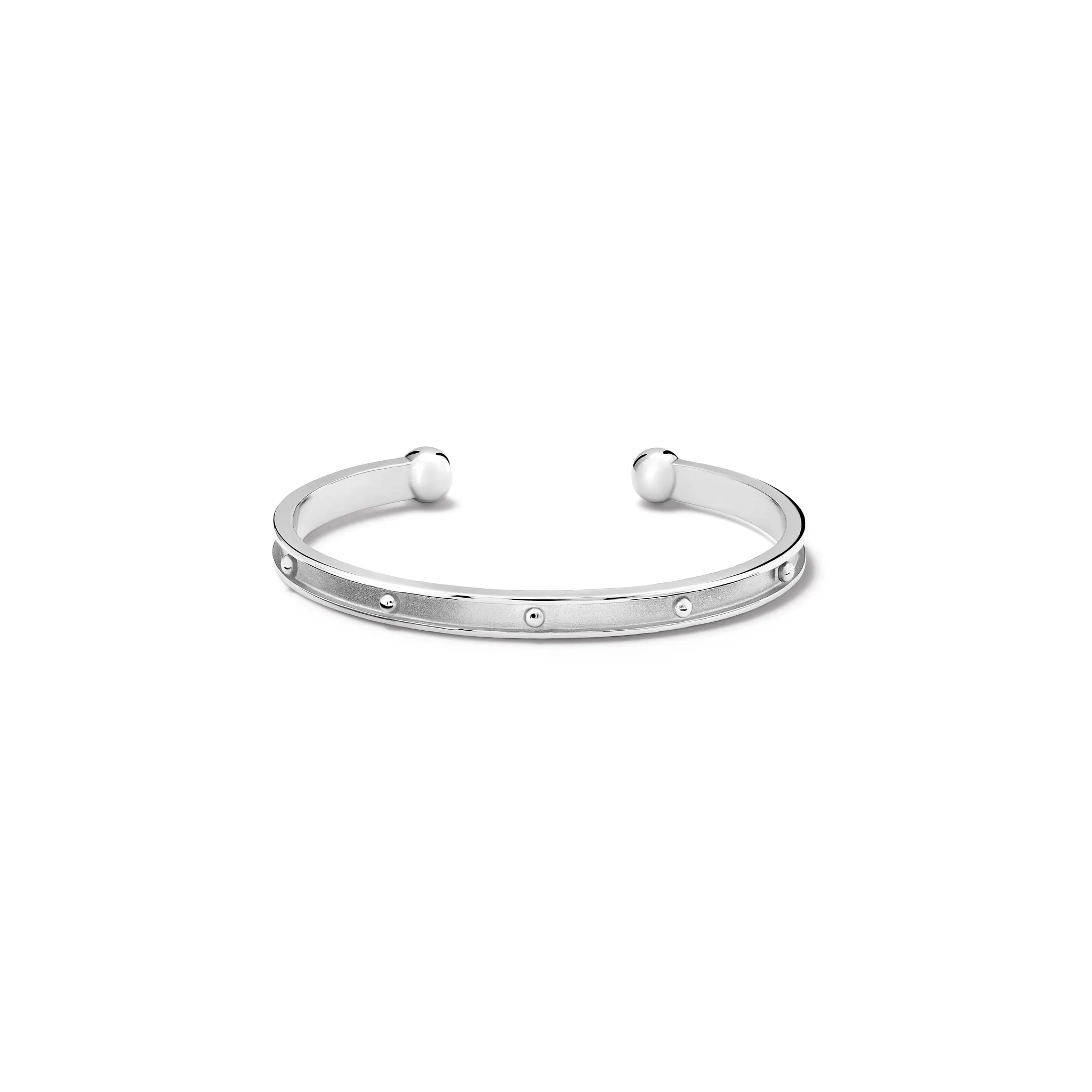 Decimus Cuff Bracelet Silver