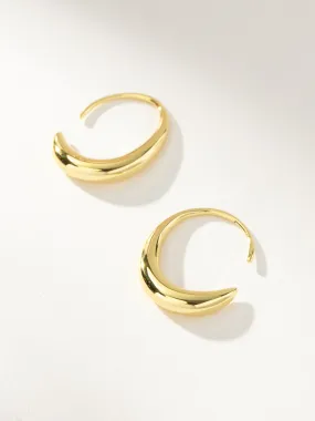 Dewdrop Hoop Earrings