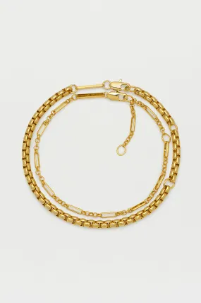 Double Layer Rope Chain Bracelet