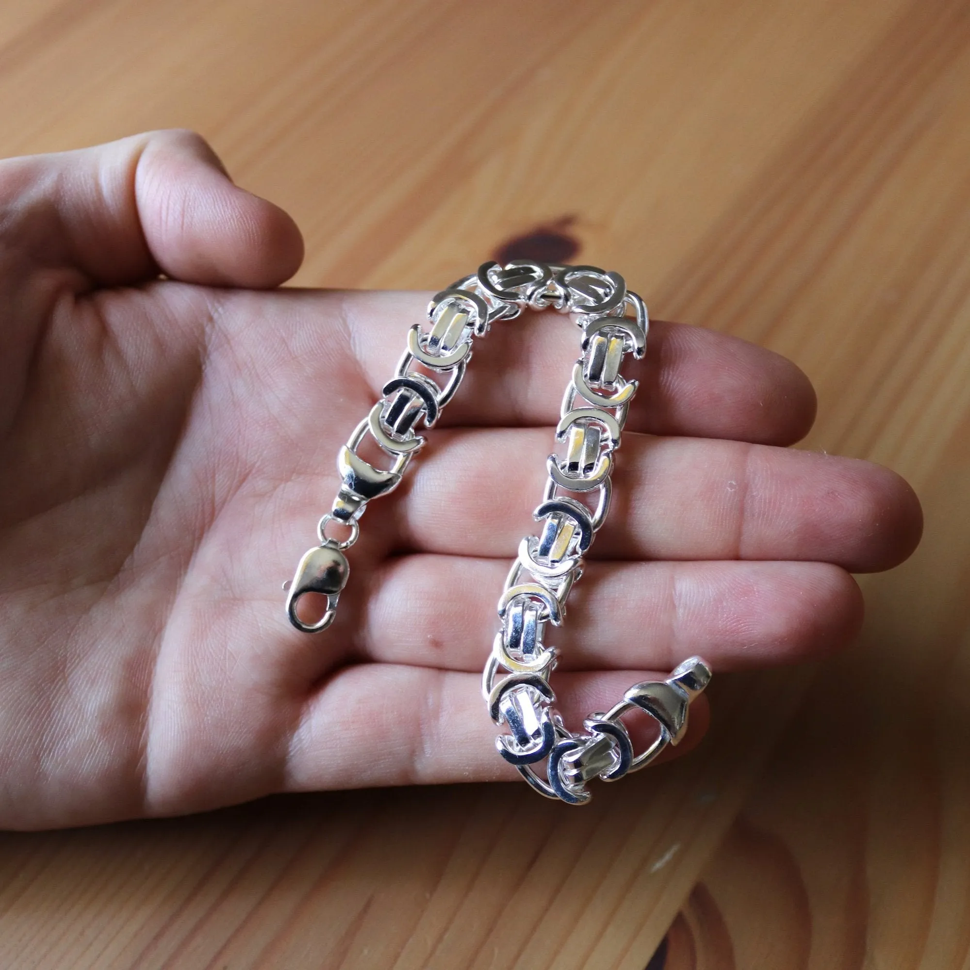 Flat Byzantine Bracelet