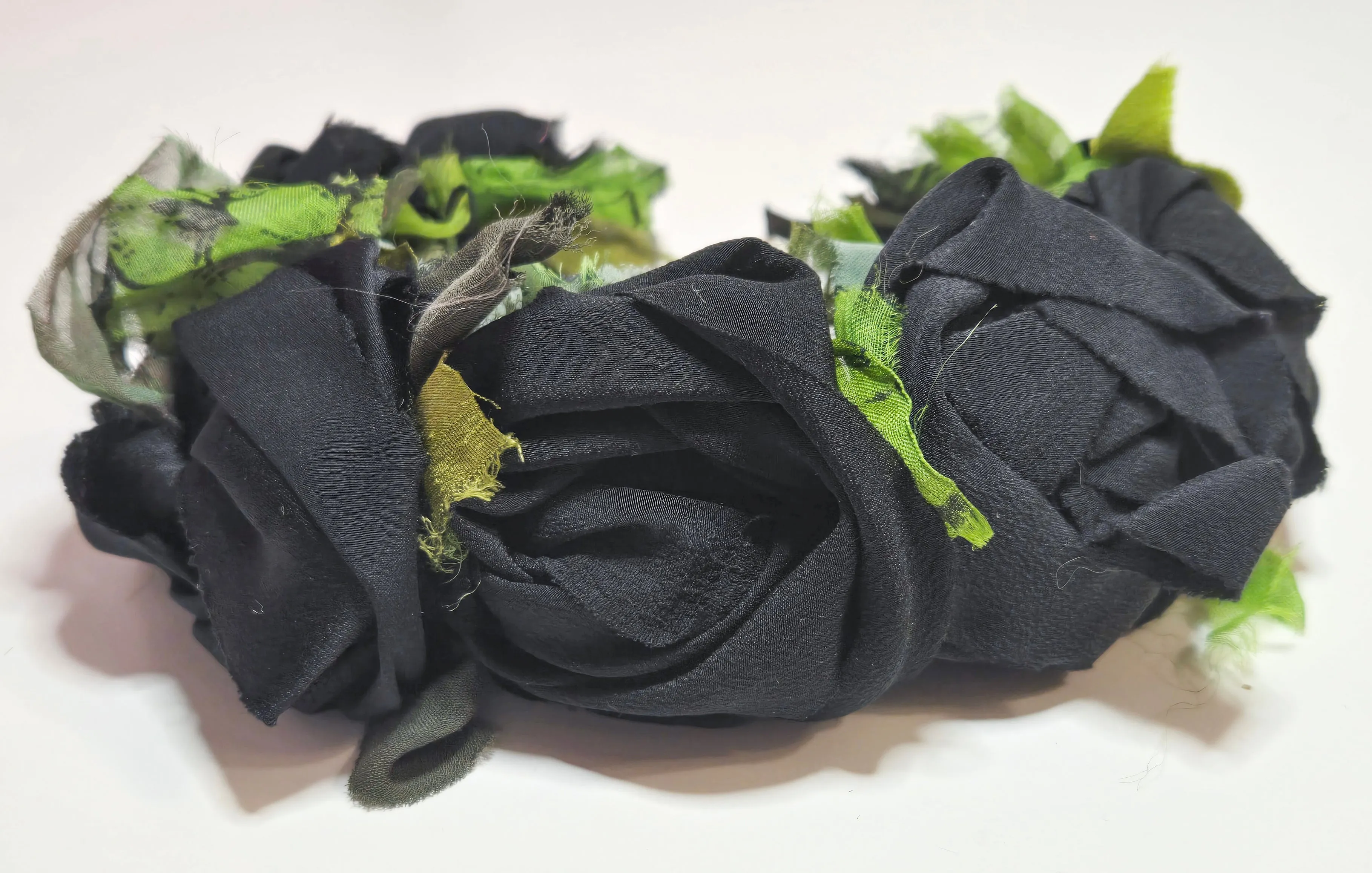 Flower Headband - Black