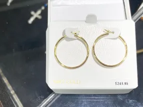 Gold Hoop Earrings