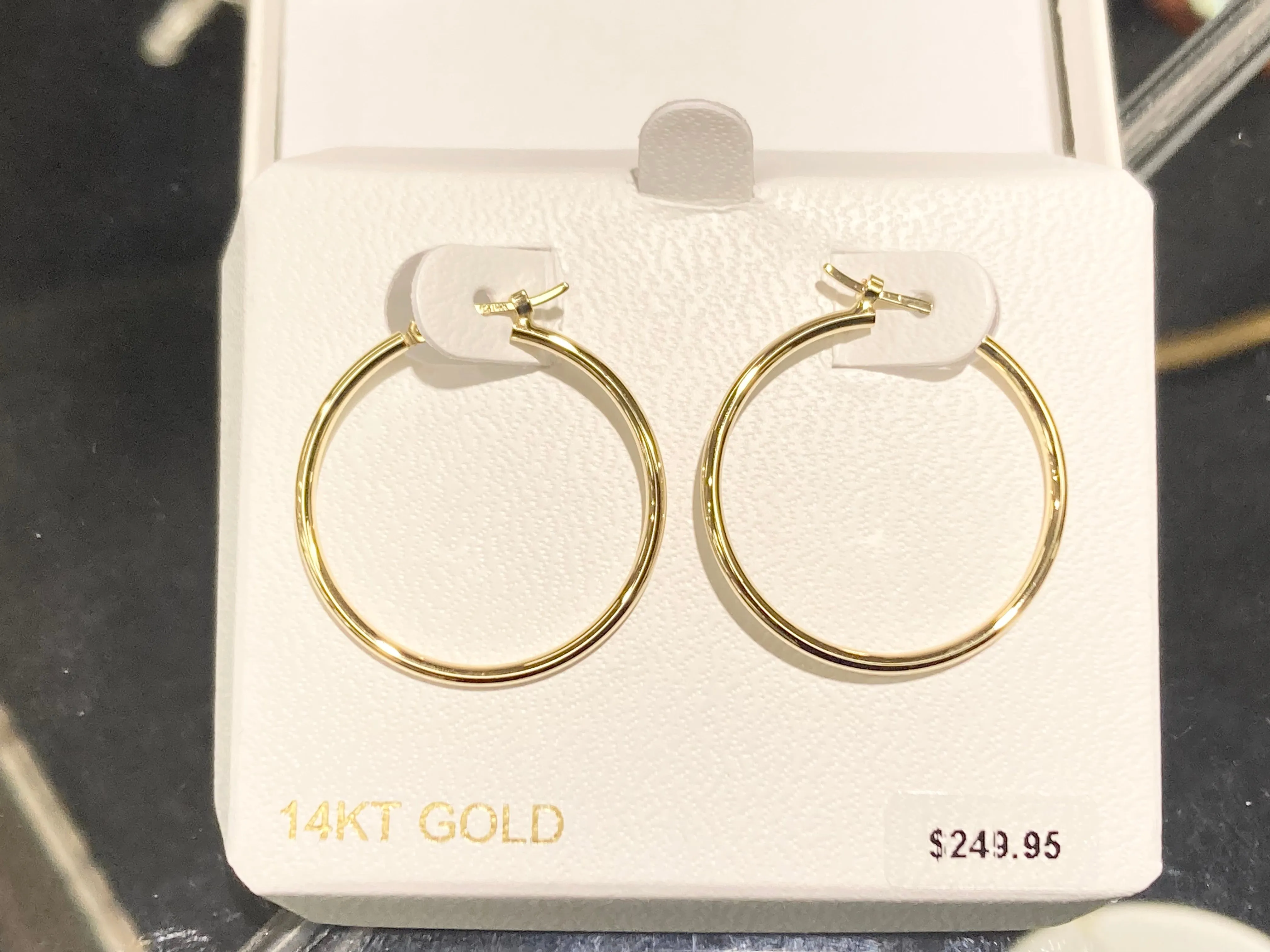 Gold Hoop Earrings