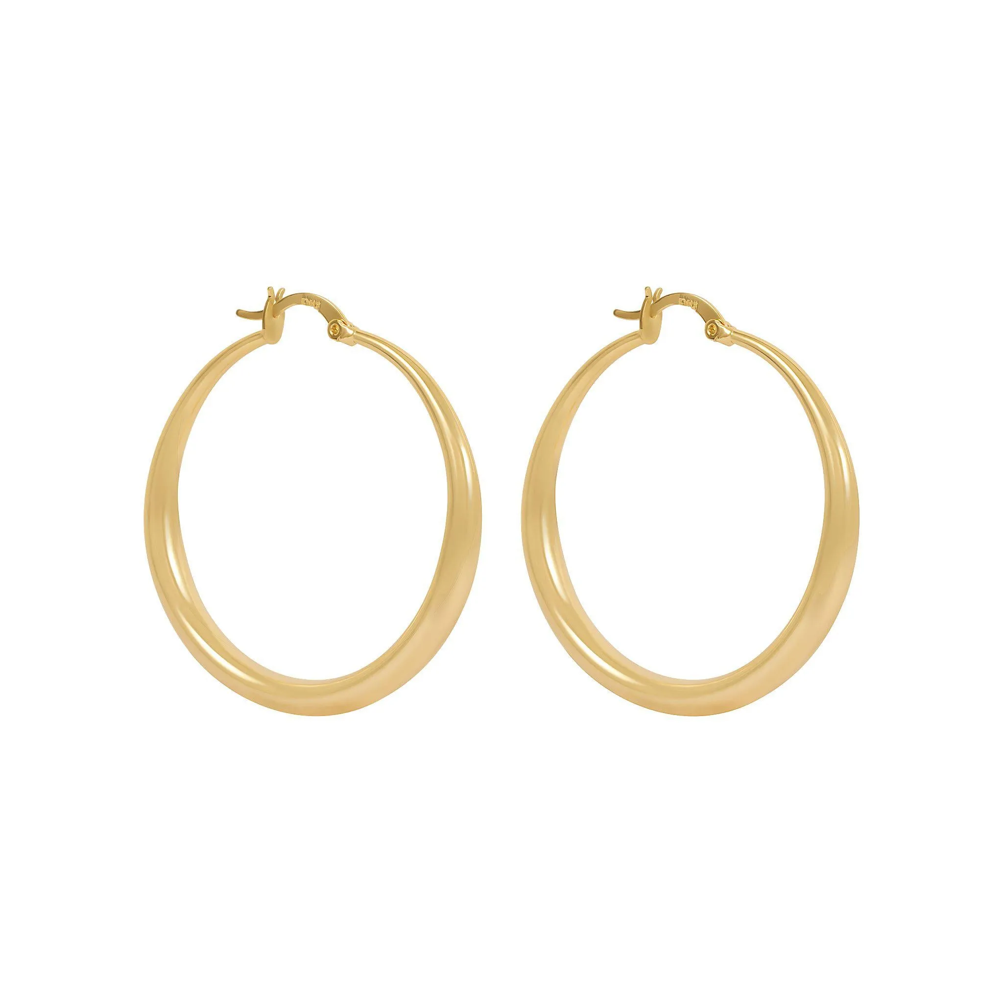 Greta Hoop Earrings - Gold