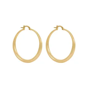 Greta Hoop Earrings - Gold