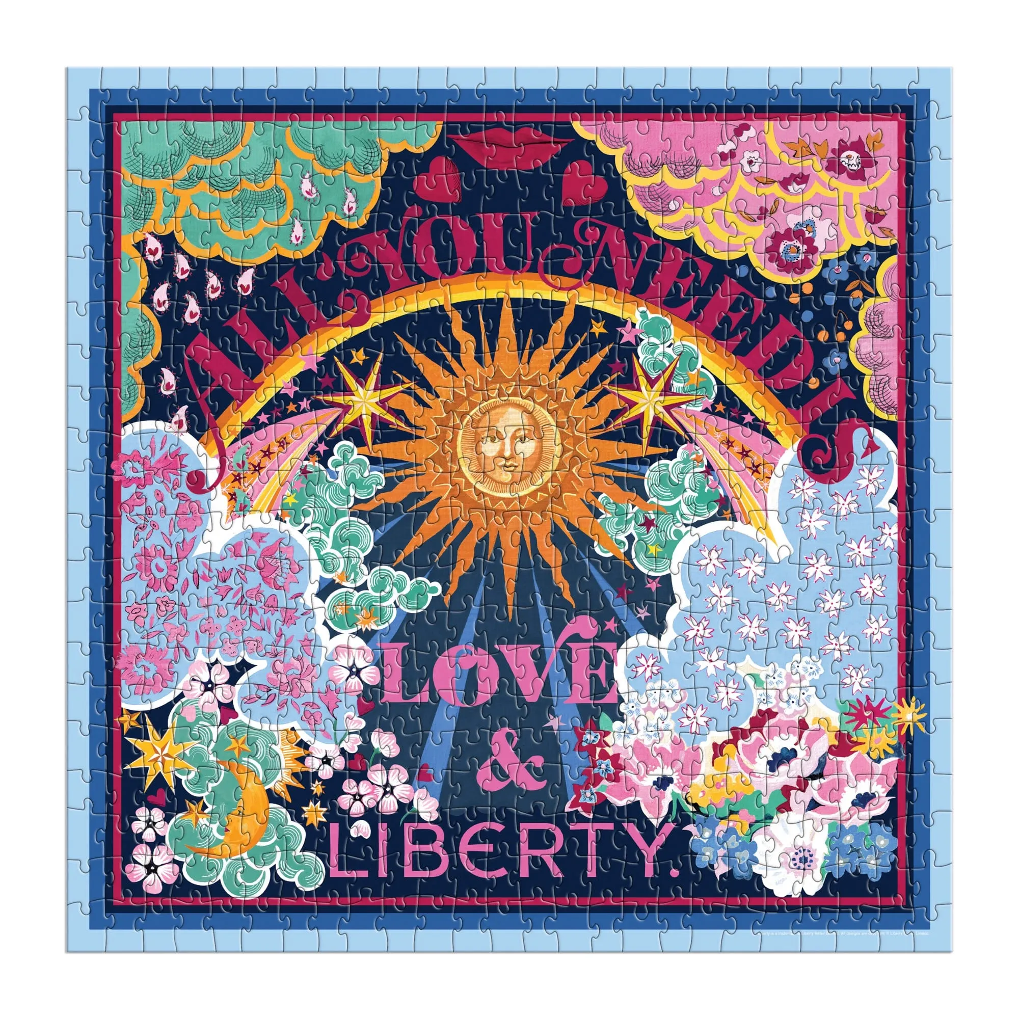 Liberty All You Need is Love 500 Piece Book Puzzle