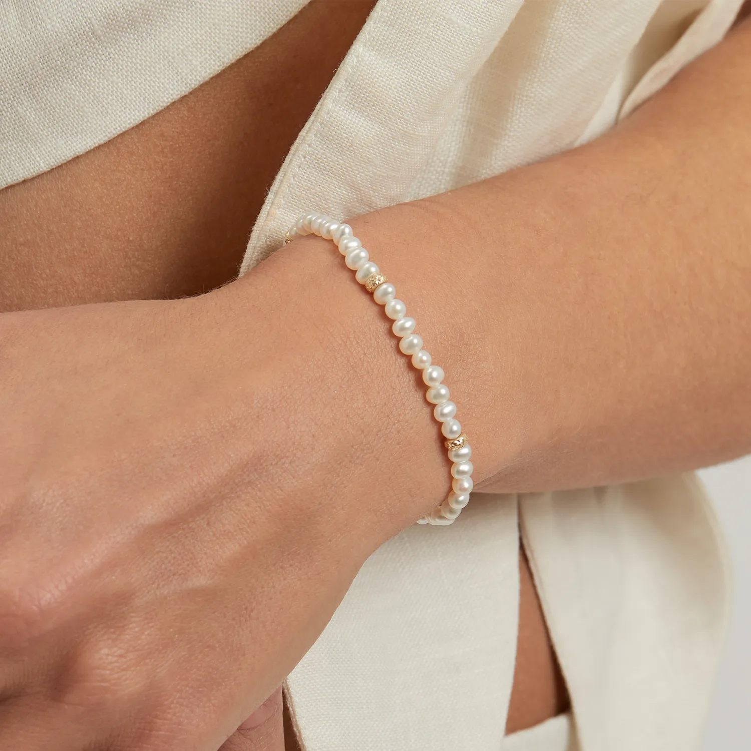 Pearl Beaded Bracelet