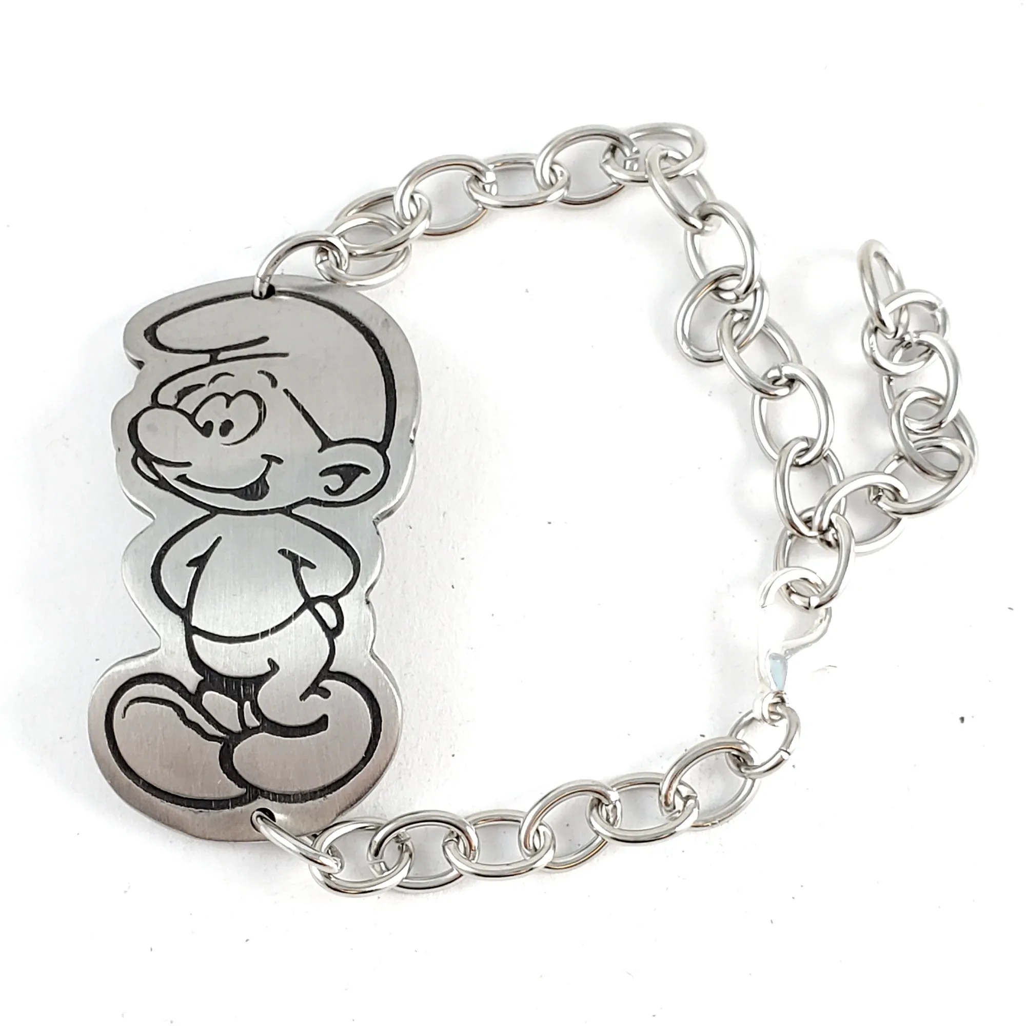 Peyo Smurfs Stainless Steel Spoon Bracelet