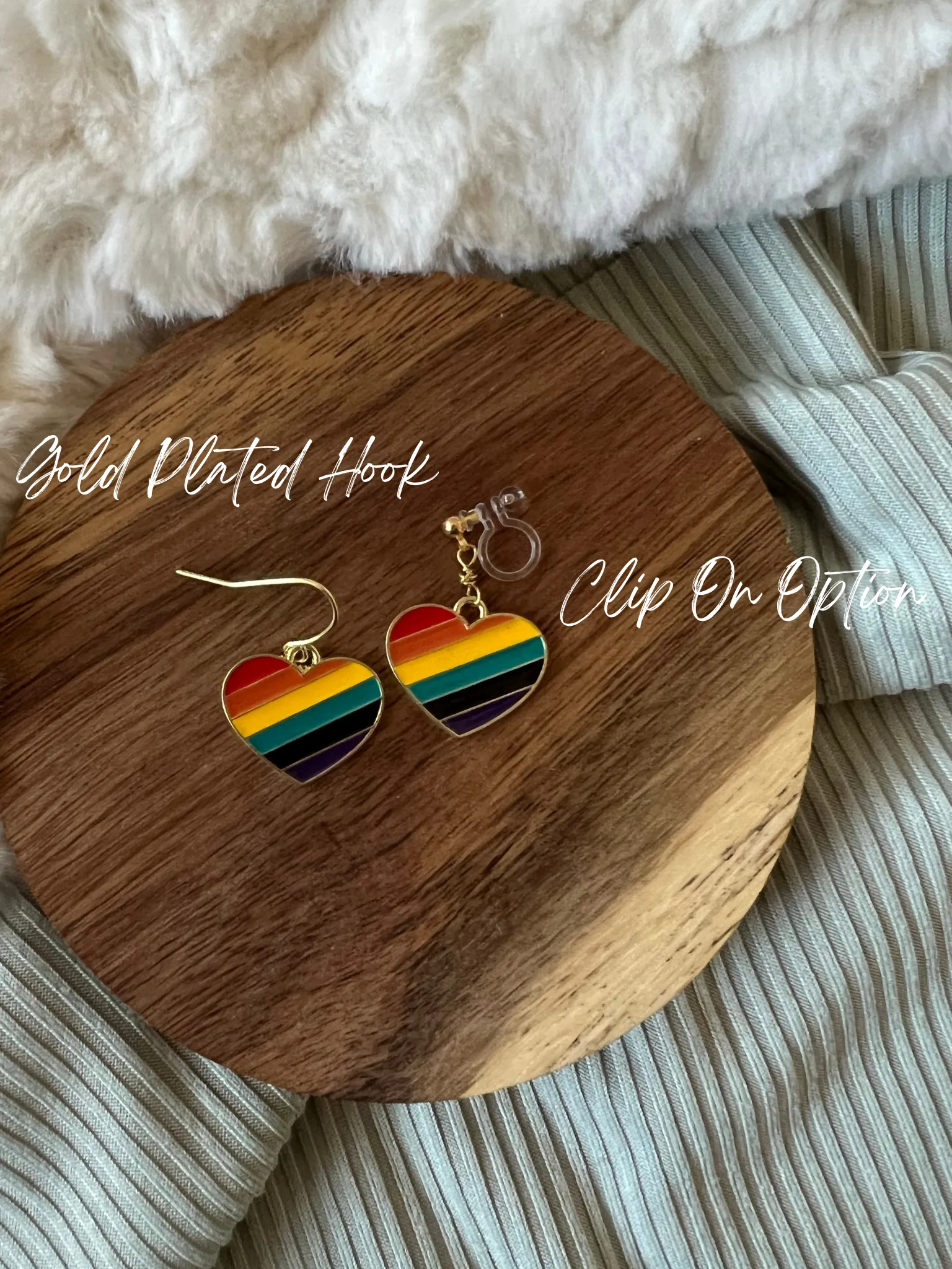 Teddy the Toast Earrings